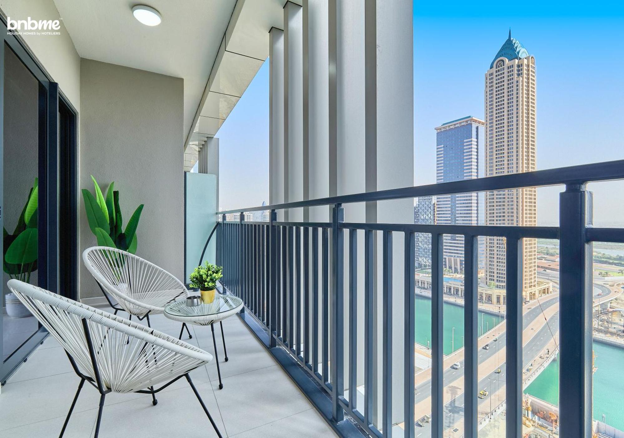 Bnbmehomes - Damac Zada Tower Apartment Dubai